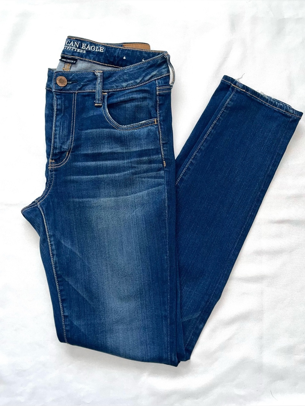 American Eagle Outfitters Women’s Blue Skinny Jeans